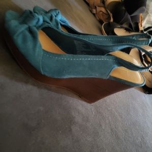 Turquoise wedges